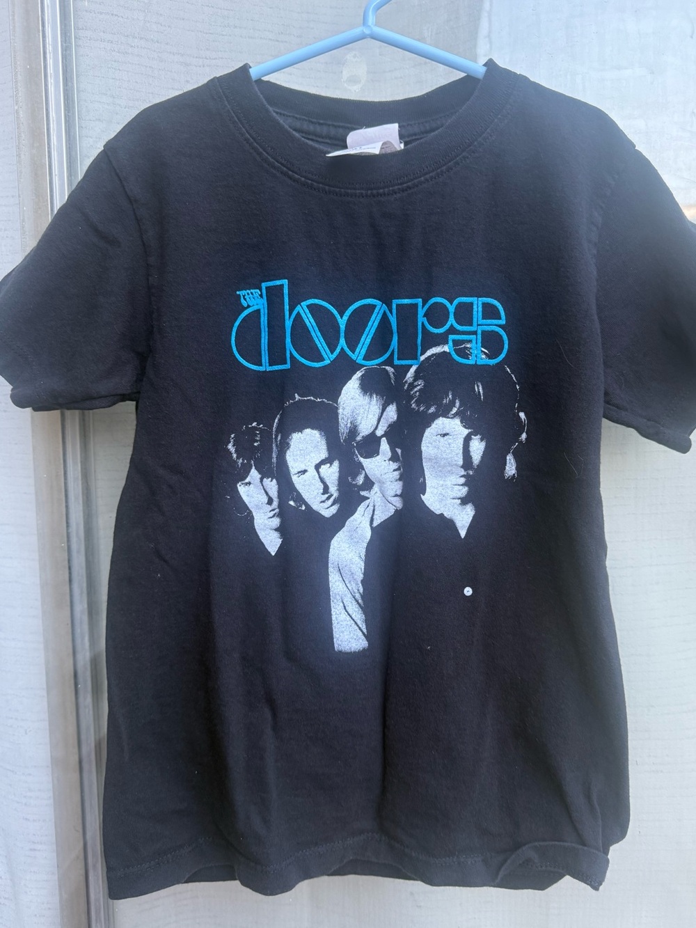 The Doors Kids Black Graphic Tee - Retro Band Logo